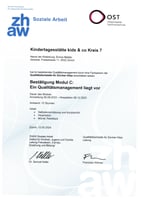 Bestätigung Modul C_Kita Kreis  7