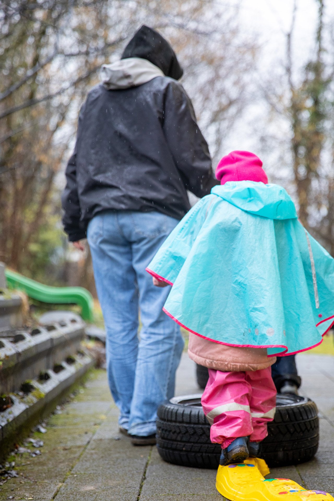 Kita kidsco Wabern spielerisch motorische Fähigkeiten entwickeln mittels Aussenparkour