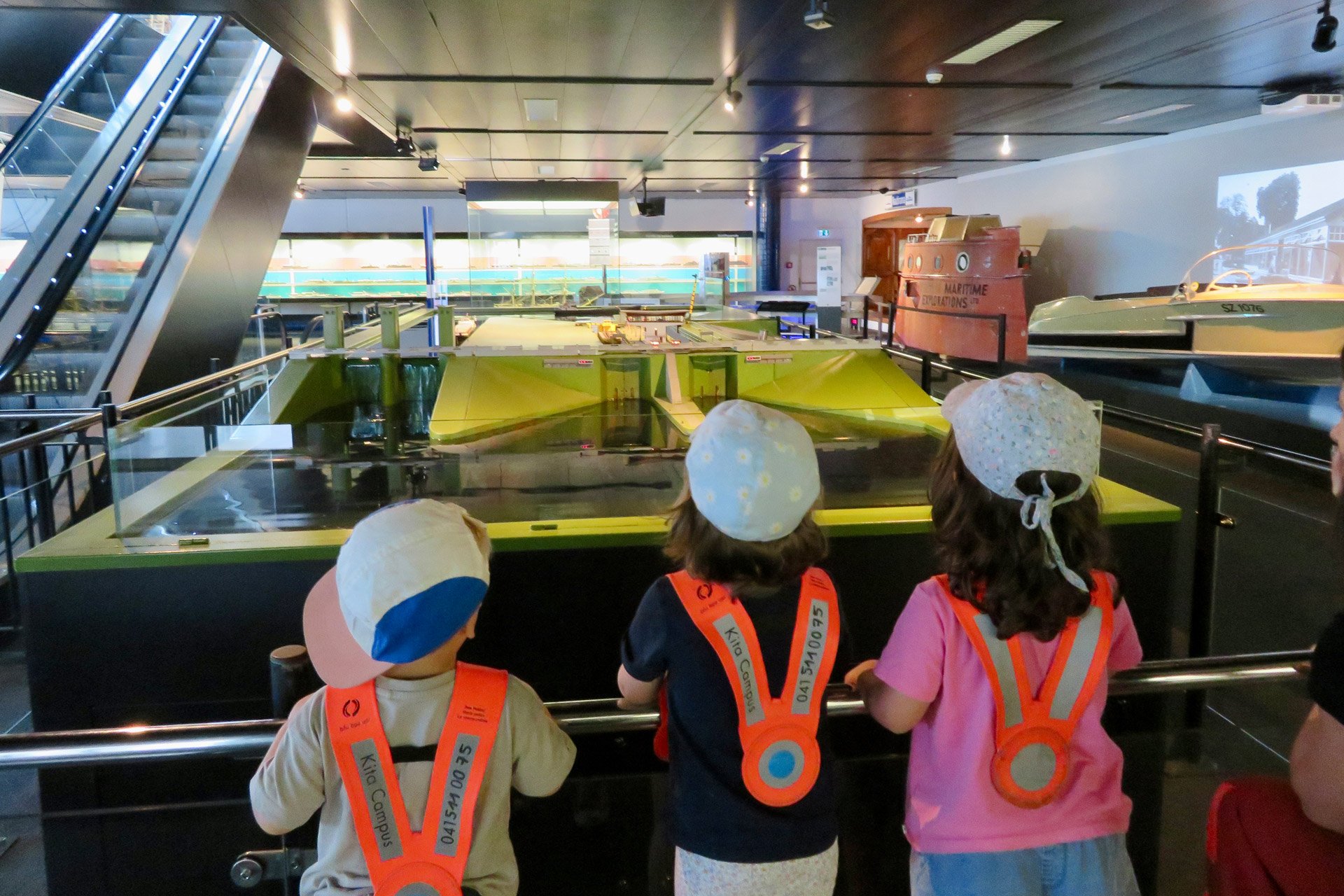 Kita kidsco Campus Luzern Ausflug ins Verkehrshaus