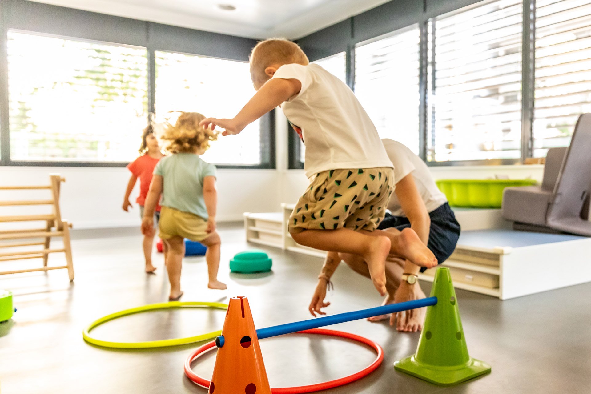 crèches kidsco Églatine parkour