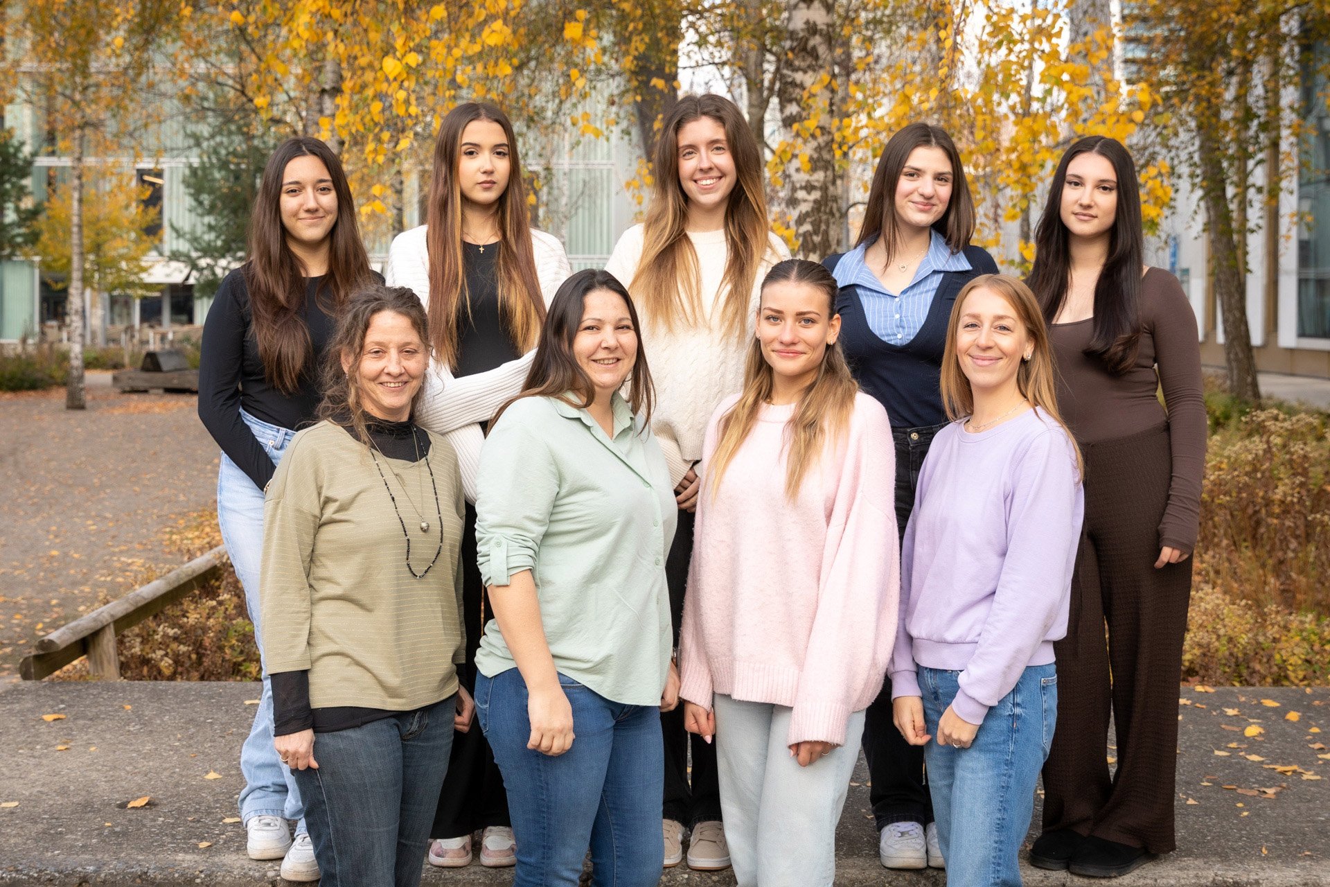 Kita kidsco Letzibach Bild der Betreuerinnen der Kita Letzibach