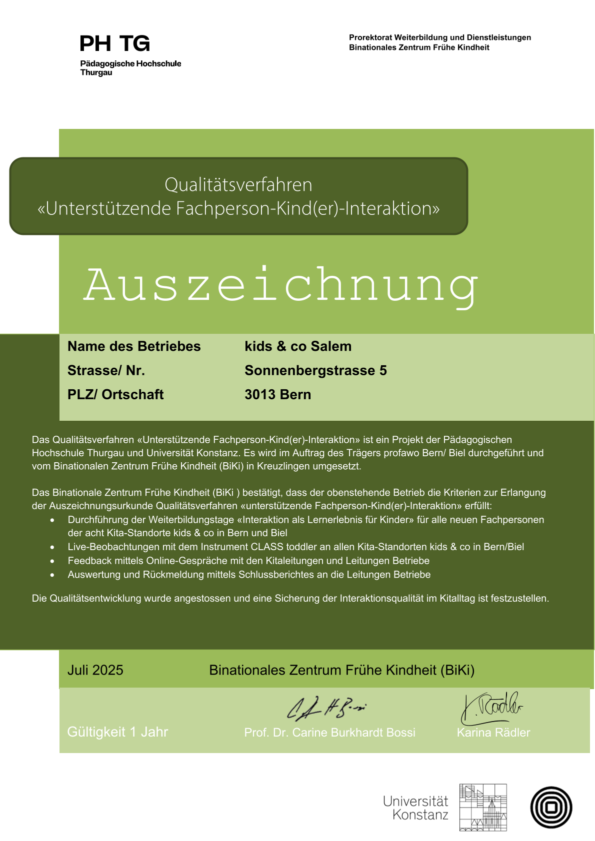 Auszeichnung_profawoBern_Salem_2025