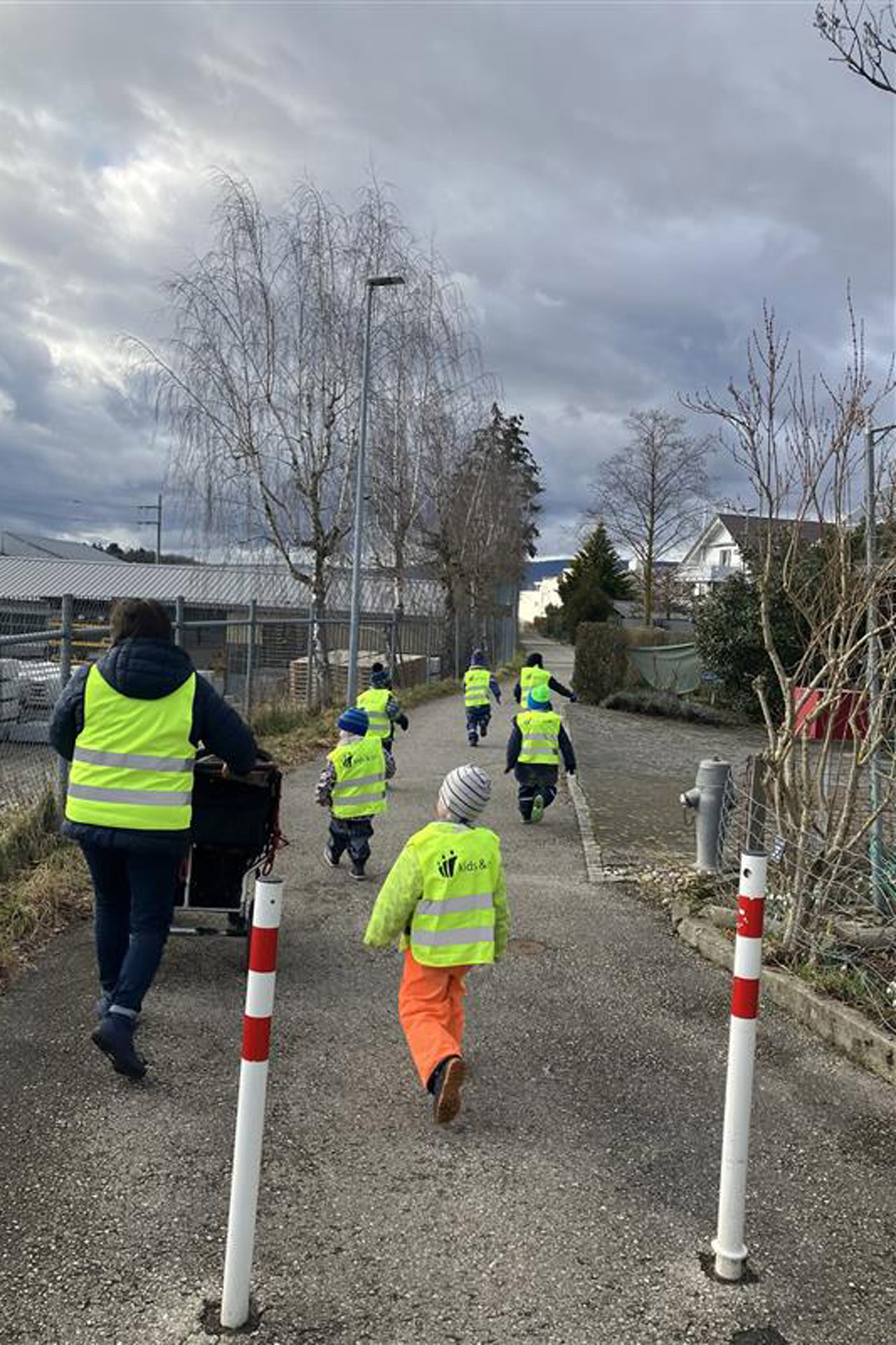 Kita kidsco Münschenmier betreuter Spaziergang