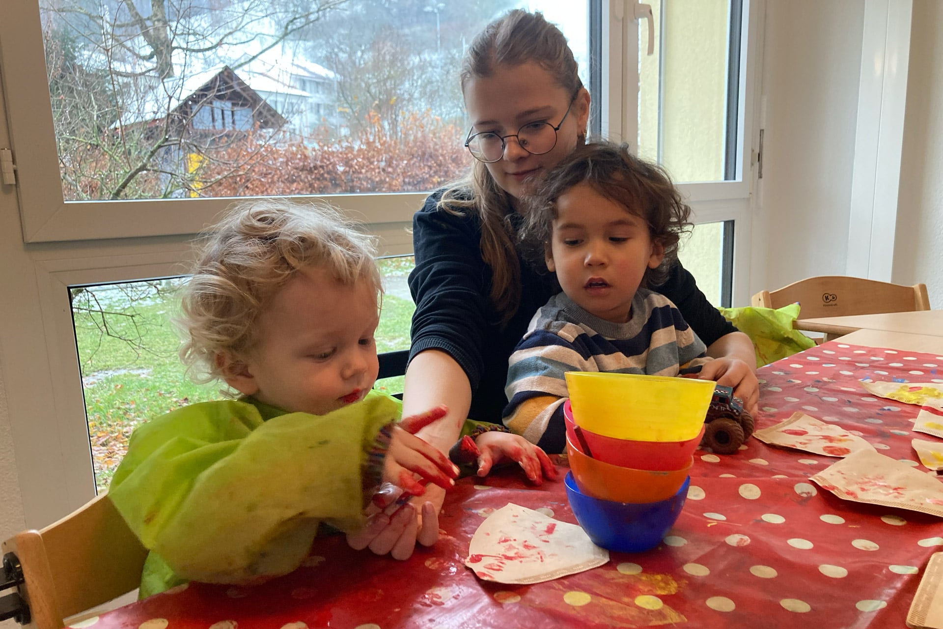 Kita kidsco Wabern betreutes basteln