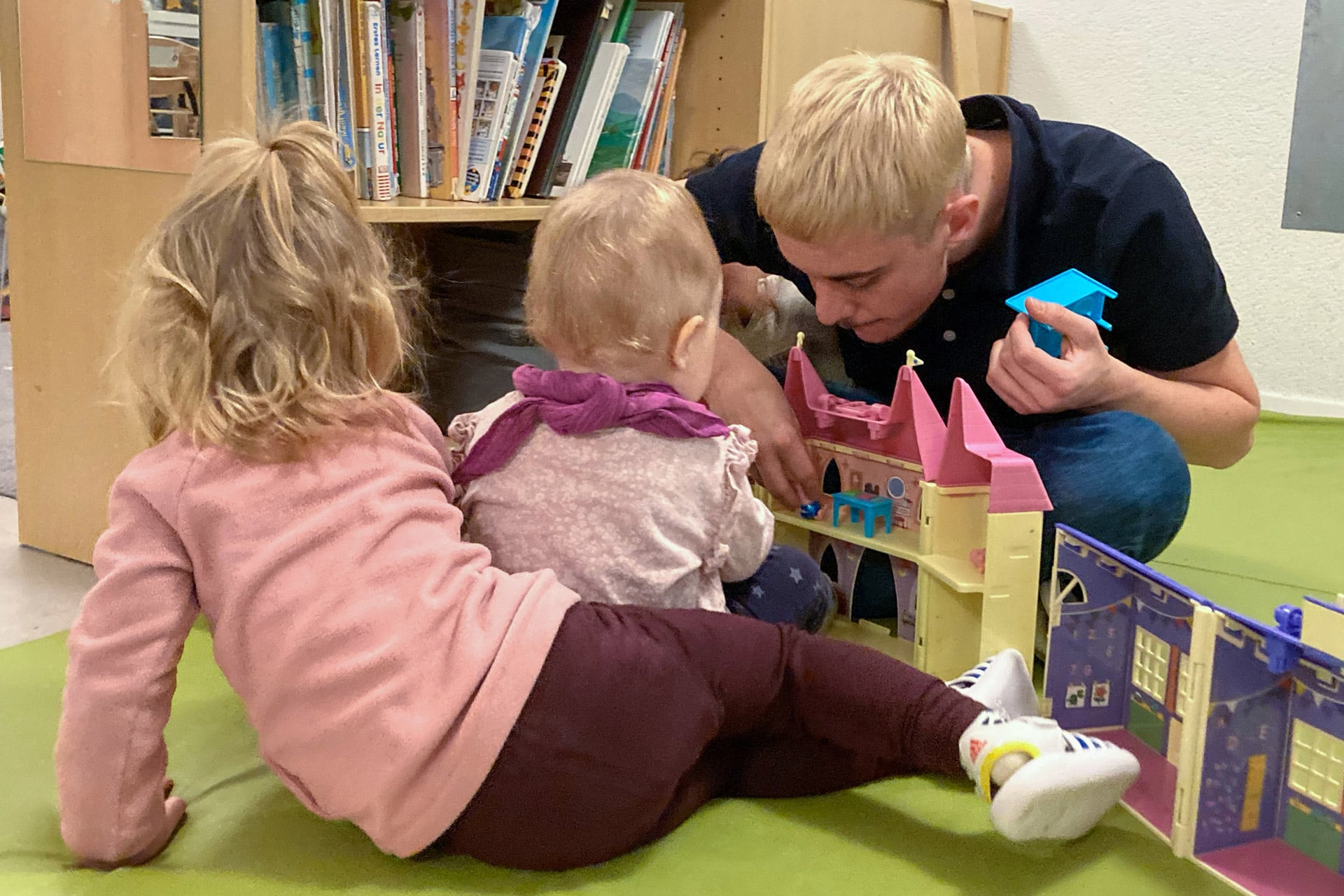 Kita kidsco Wabern betreutes Spielen mit dem Märchenschloss