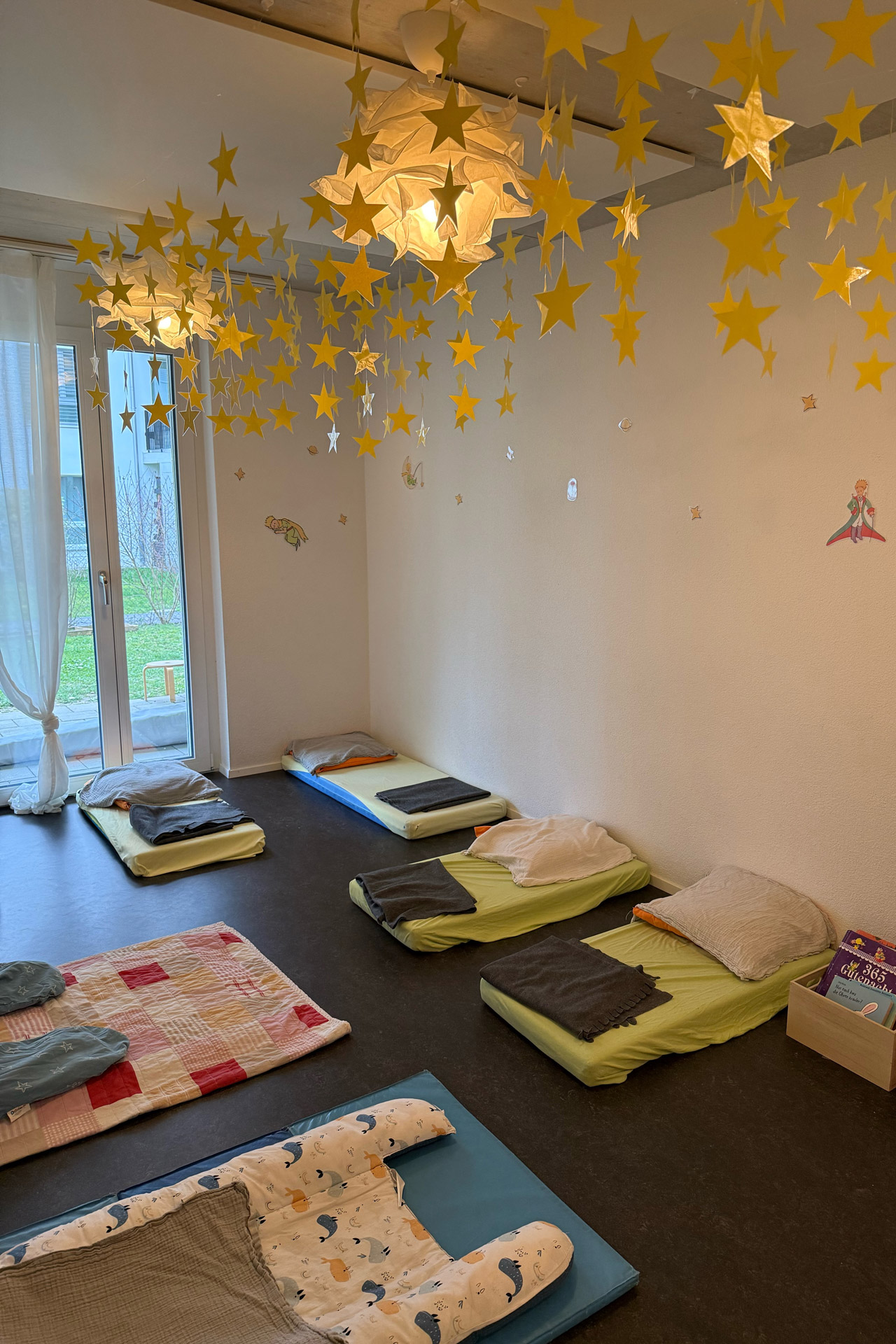 Kita kidsco Bözingen Ruheraum der Kita