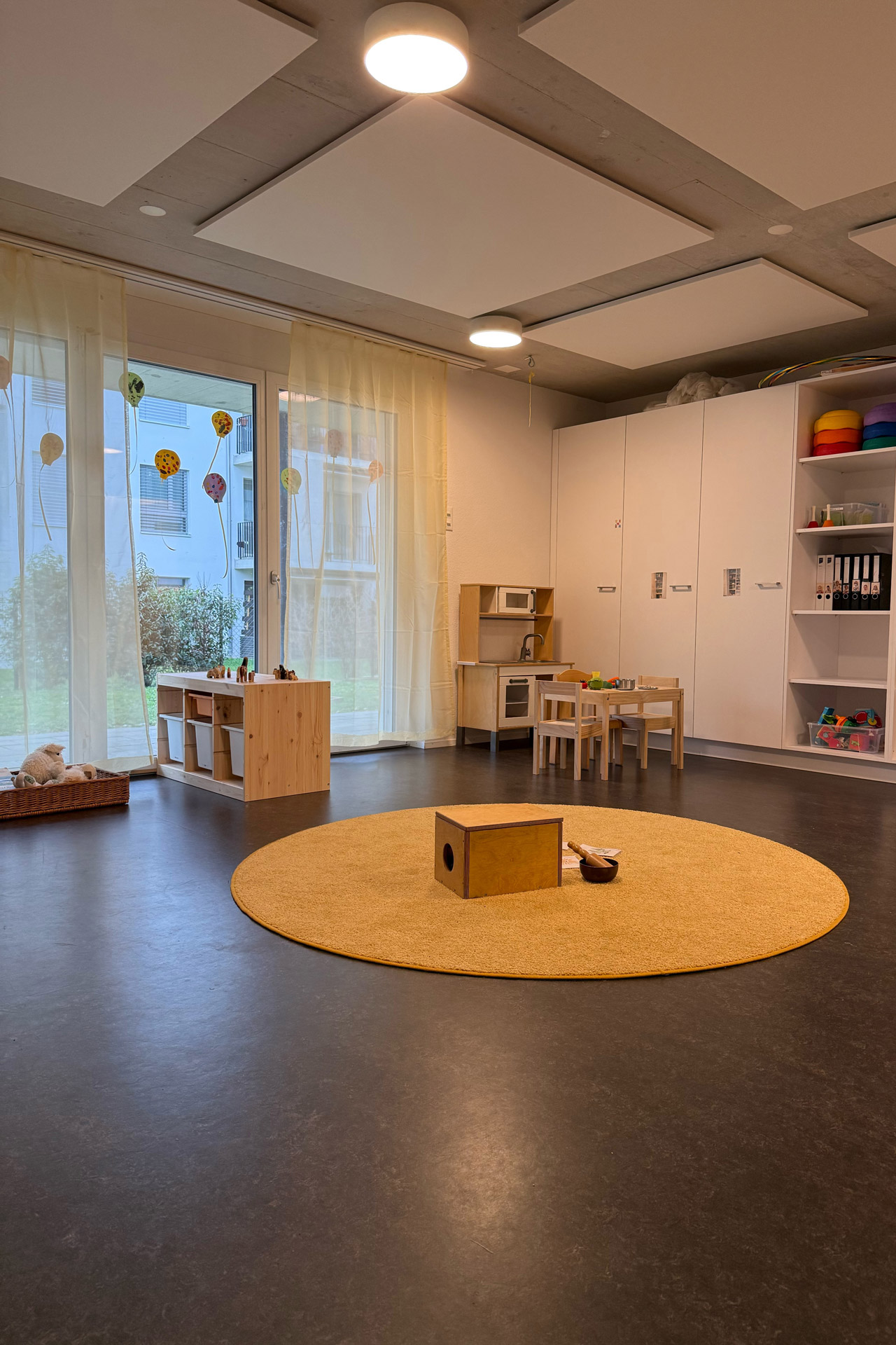 Kita kidsco Bözingen Spielzimmer der Kita