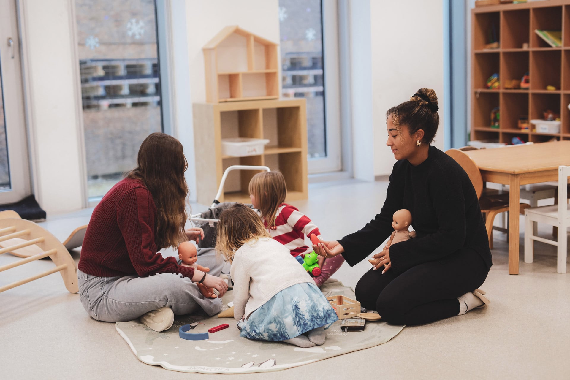 Kita kidsco au Lac betreutes Spielen in der Kita