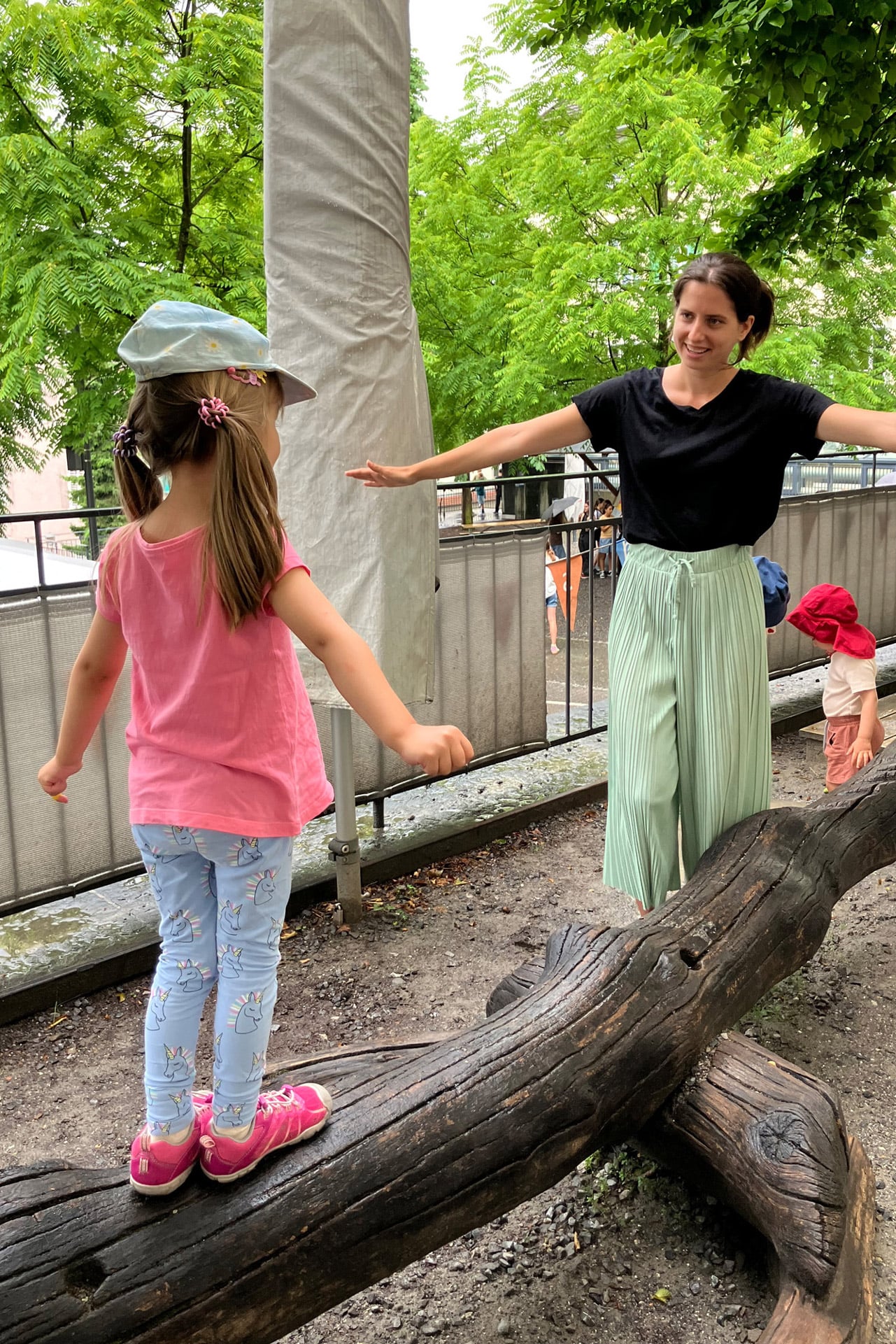 Kita kidsco Campus Luzern Lernen zu Balancieren