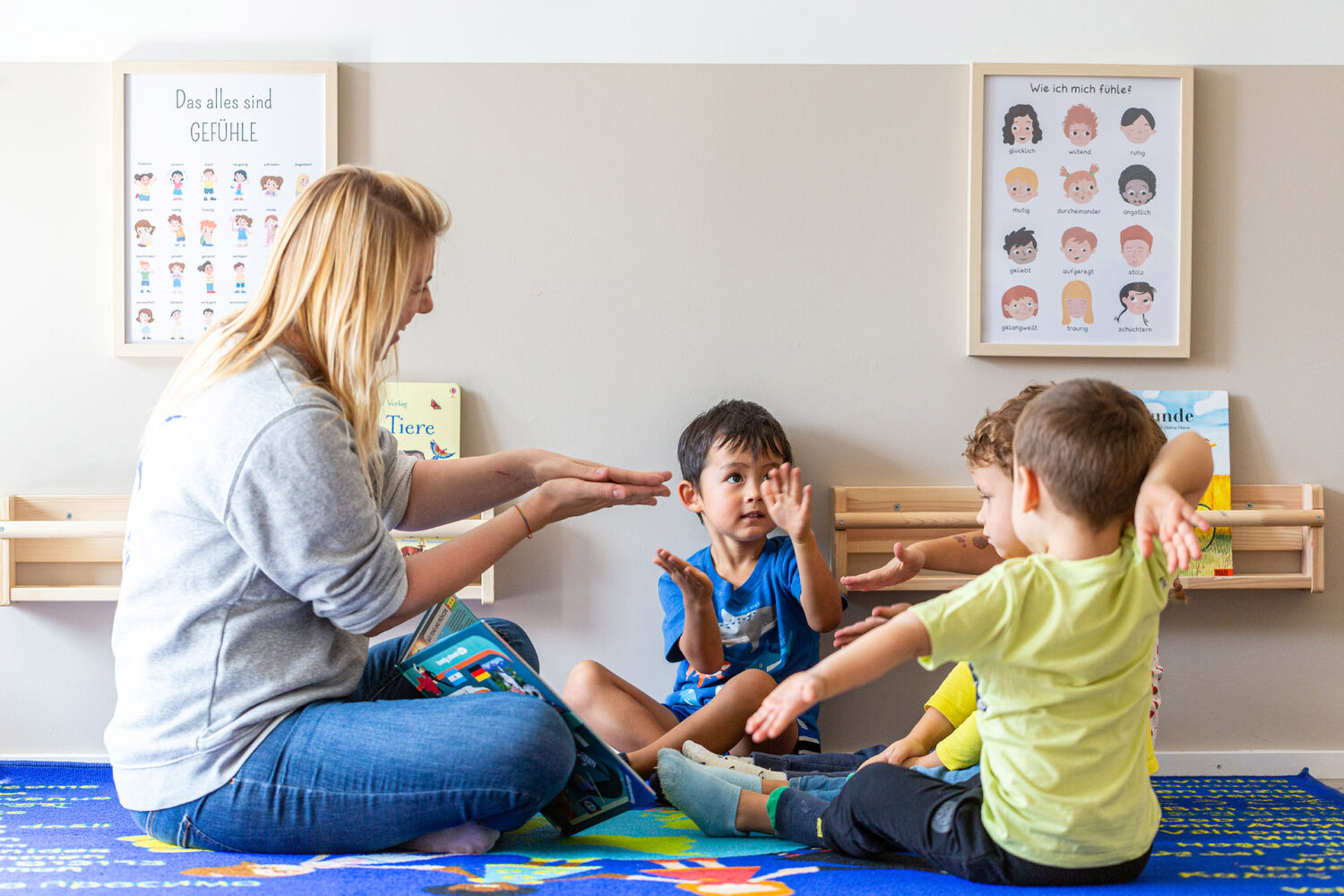 Kita kidsco City Kinder entwickeln spielerisch ihre Koordination weiter